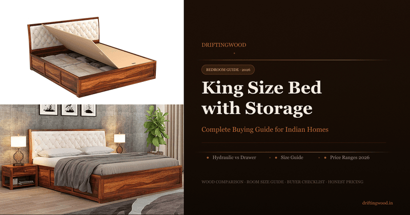 King Size Bed with Storage: Complete Buying Guide for Indian Homes (2026)