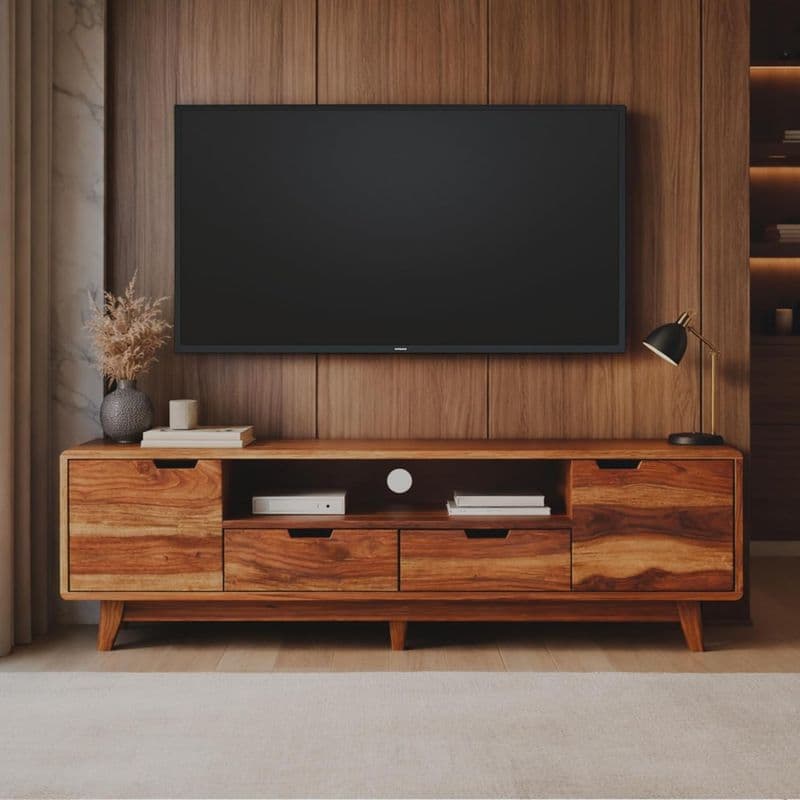 Regal TV Cabinet Neutral Finish
