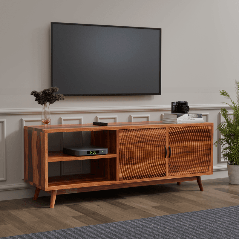 Magnus TV Cabinet In Honey Finish