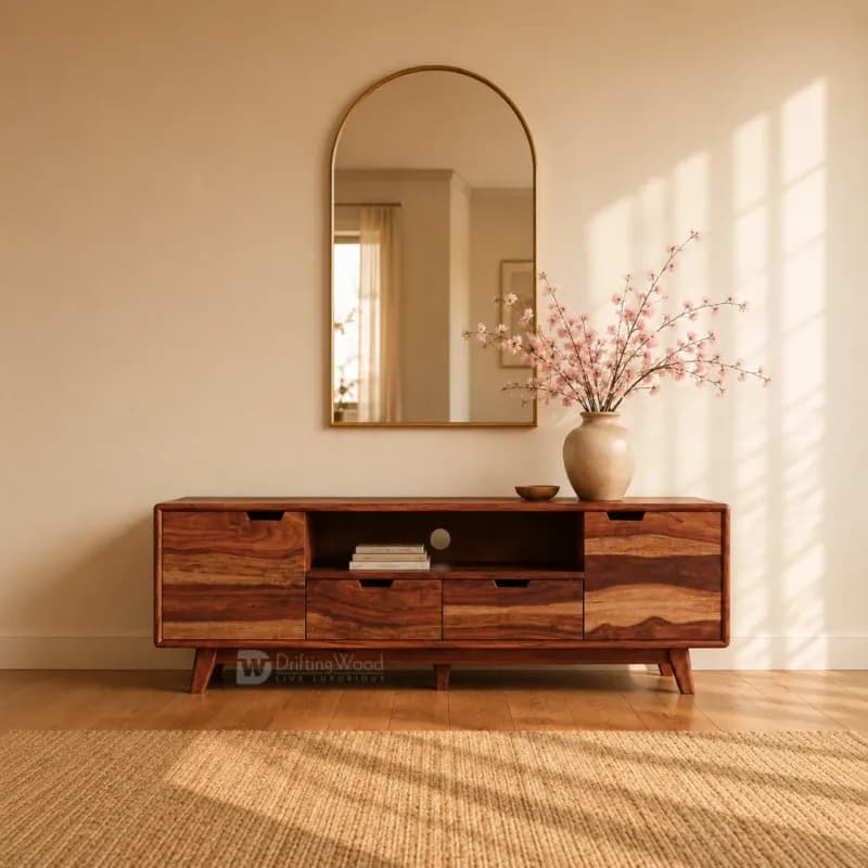 Regal TV Cabinet Neutral Finish